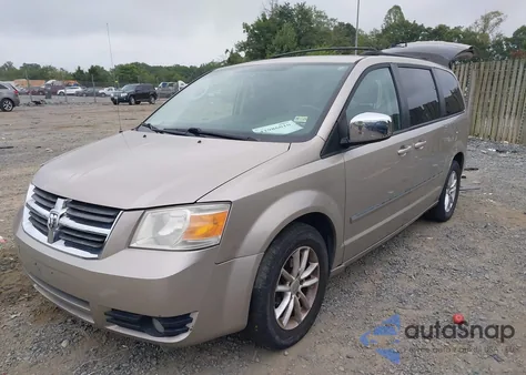 2008 Dodge Grand Caravan Sxt from USA, damaged, VIN 2D8HN54X48R145750